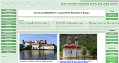 Desktop Screenshot of info-4u2.de